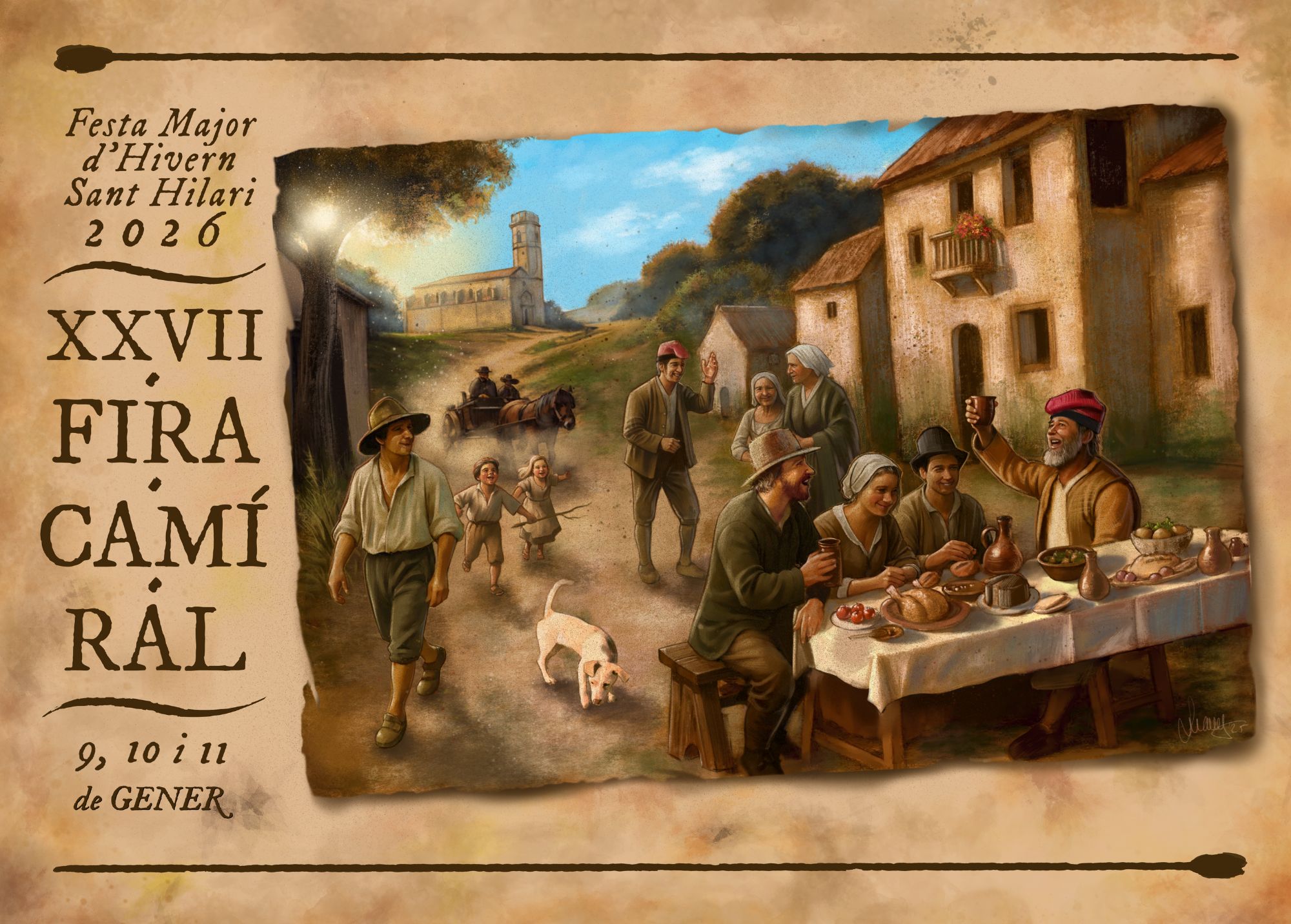 Fira del Camí Ral i Festa de Sant Hilari a Vilanova del Camí